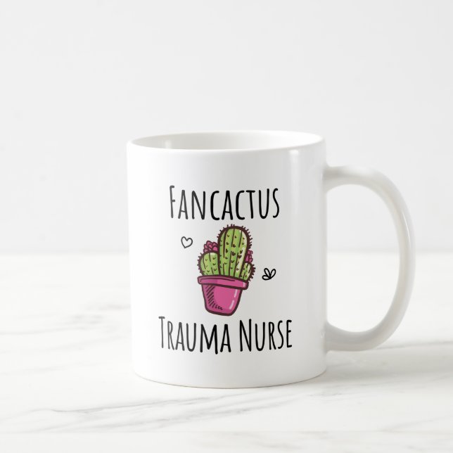Trauma Nurse Geschenk Emergency ER ICU Kaffeetasse (Rechts)