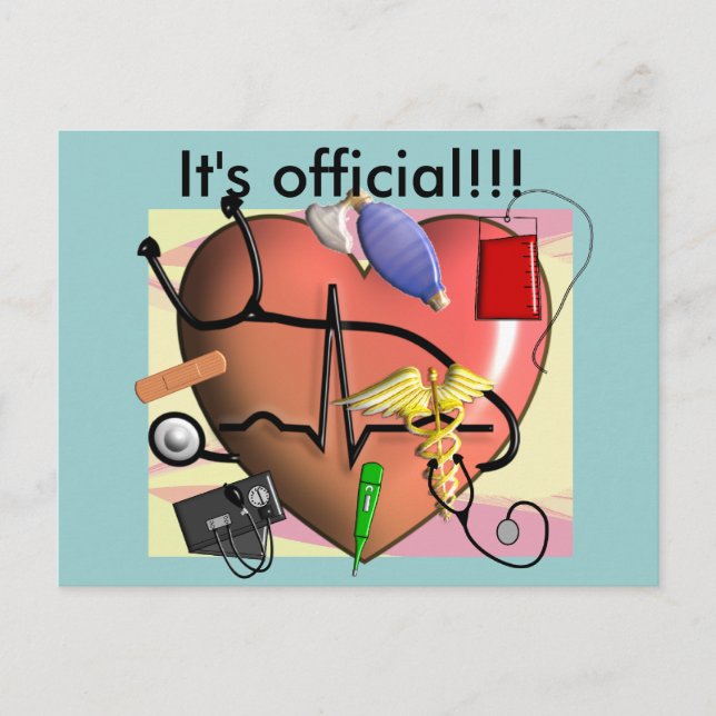 Trauma Nurse Kunstgeschenke Postkarte (Vorderseite)