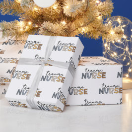 Trauma Nurse Trauma Pflege Geschenkpapier