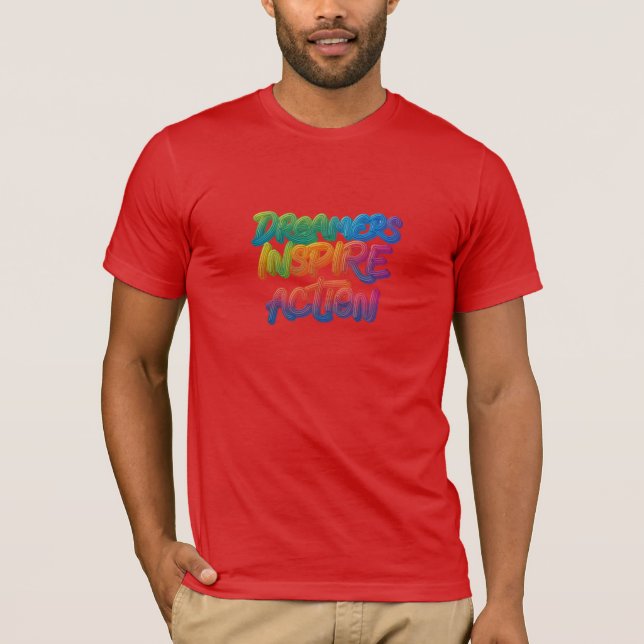 Traumaktion inspiriert T-Shirt (Vorderseite)