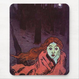 Traumareise mit Angst Mousepad