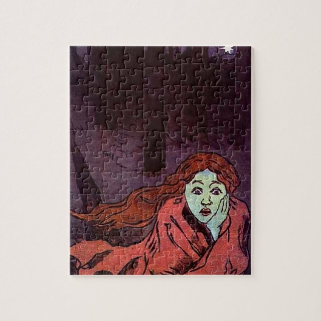 Traumareise mit Angst Puzzle (Vertikal)