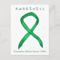 Traumatic Brain Injury Injury Awareness Ribbon TBI