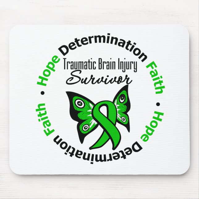 Traumatic Brain Injury v2 Mousepad (Vorne)