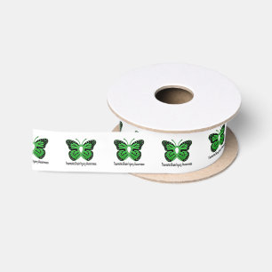 Traumatische Hirnverletzung mit Schmetterling 1,5 Satinband