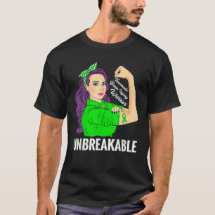 Traumatischer Hirnverletzer Krieger TBI Bewusstsei T-Shirt