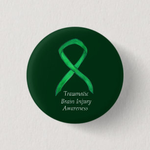 Traumatisches Gehirnverletzung (TBI) Button zur Be