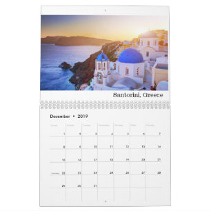 Traumbestimmungsort-Kalender Kalender