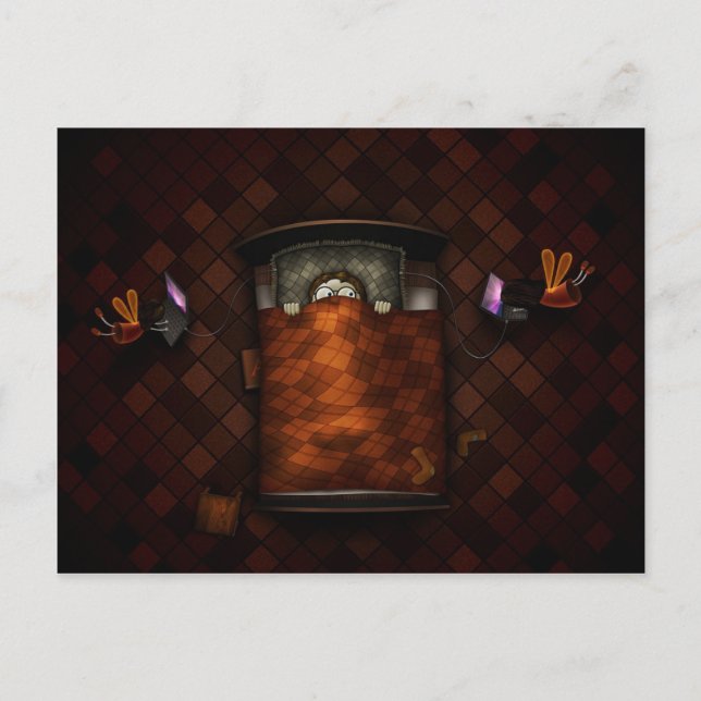 Traumdiensteanbieter Postkarte (Vorderseite)