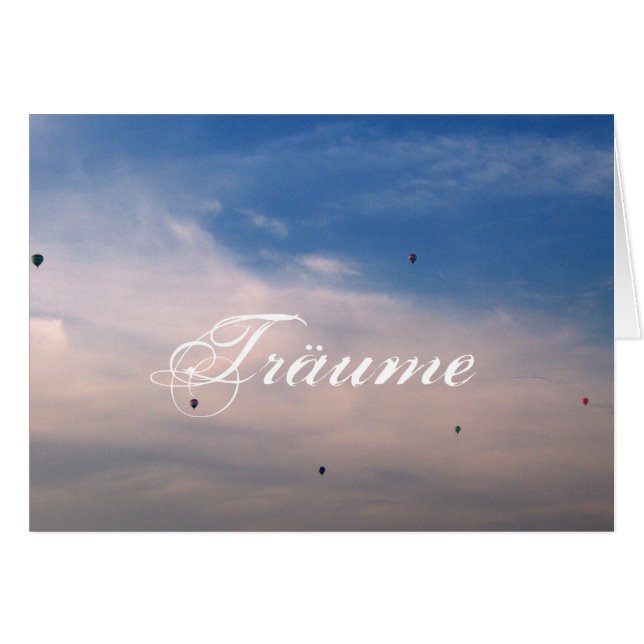 Träume (Vorderseite (Horizontal))