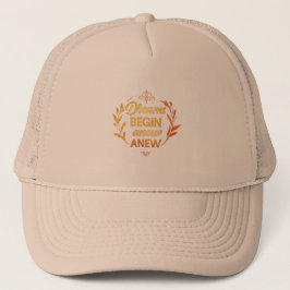 Träume Begin Anew Trucker Hat Truckerkappe