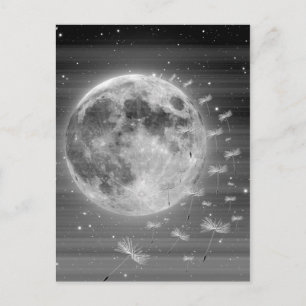 Träume, die nach der Postkarte fliegen