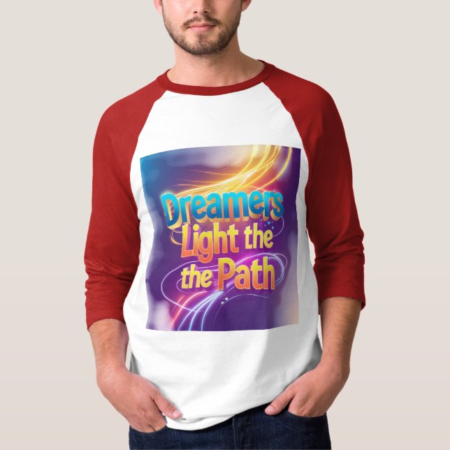 Träume entzünden den Weg: Ätherische Inspiration T-Shirt (Vorderseite)