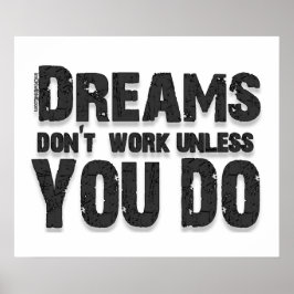 Träume funktionieren nicht poster