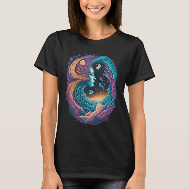 Träume gestalten morgen T-Shirt (Vorderseite)