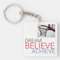 Träume glauben erreichen Basketball