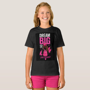 💖 Träume groß Arbeite hart Bleib fokussiert 💖 T-Shirt