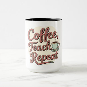 Träume groß, arbeite hart Motivierende Rückkehr zu Tasse