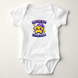Träume groß, kleines Baby Strampler
