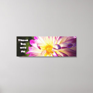 Träume Groß mit Mir Leinwand Inspirierende Kunst D