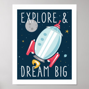 Träume groß poster