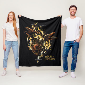 Träume haben uns nicht zu Königen gemacht. Drachen Fleecedecke