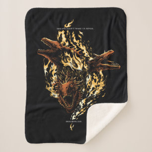 Träume haben uns nicht zu Königen gemacht. Drachen Sherpadecke