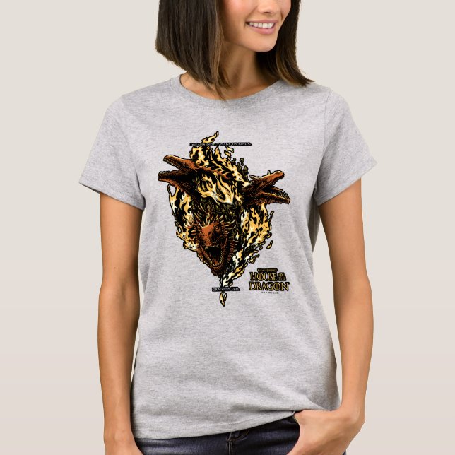 Träume haben uns nicht zu Königen gemacht. Drachen T-Shirt (Vorderseite)