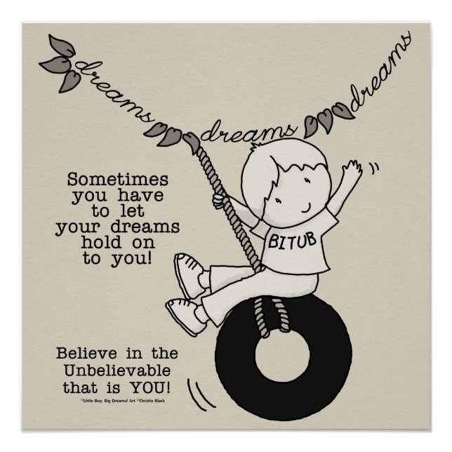 Träume halten dich fest poster (Vorderseite)