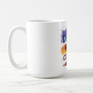 Träume. Hustle. Erobern. - Motivierend Typografie Kaffeetasse