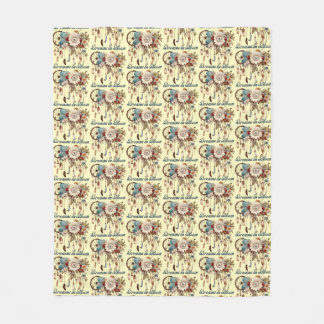 Träume im Blut Fleecedecke