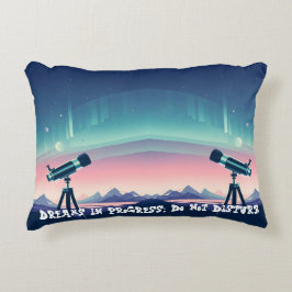 Träume im Gange; nicht stören Dekokissen