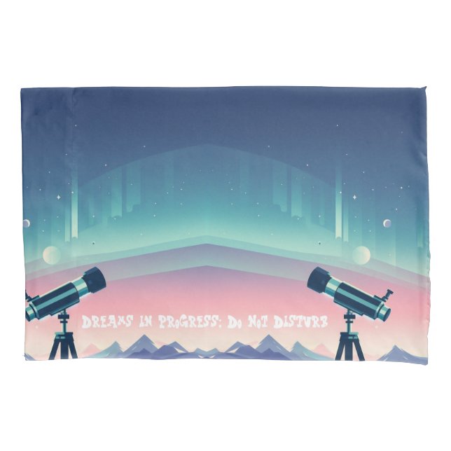 Träume im Gange; nicht stören Kissenbezug (Vorderseite)