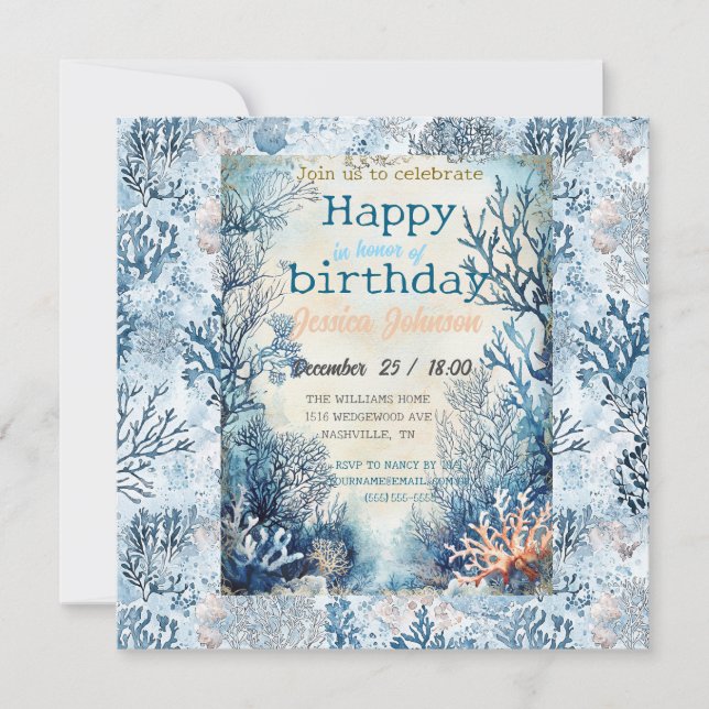 Träume im Meer Save The Date (Vorderseite)