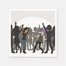 Träume in der RealitätComics Der Tanz Kunst abdeck Serviette