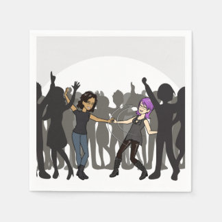 Träume in der RealitätComics Der Tanz Kunst abdeck Serviette