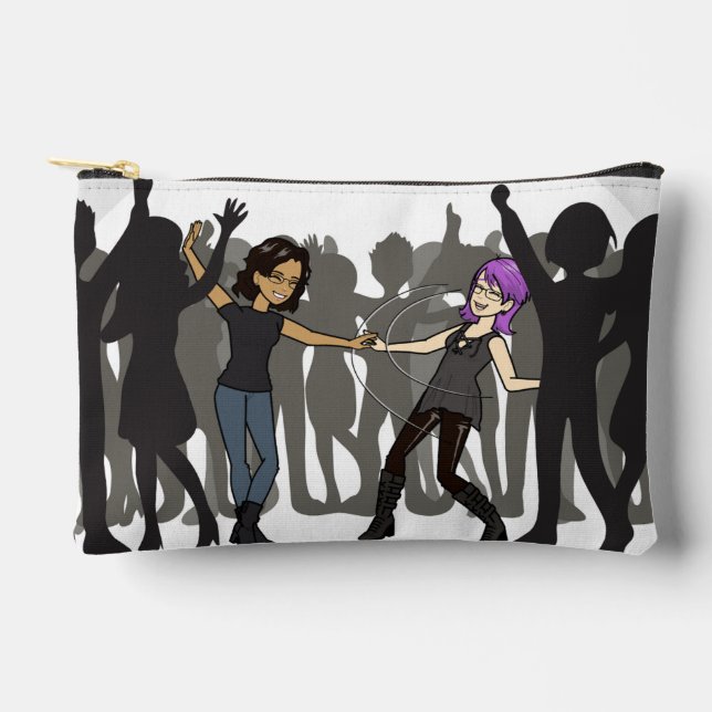 Träume in der RealitätComics Der Tanz Kunst abdeck Zubehörtasche (Vorderseite)