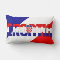 Träume in Farbe mit der Flagge Kroatiens