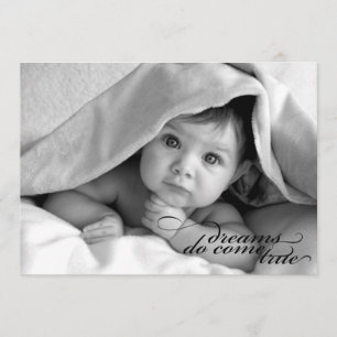 Träume kommen wahr {Geburts-Mitteilung} Ankündigung