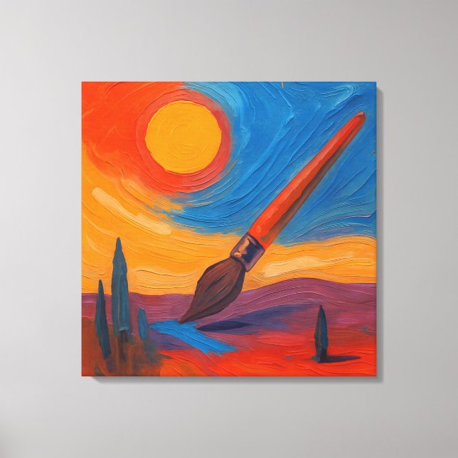 Träume Leinwanddruck (Vorderseite)