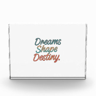 Träume prägen das Schicksal Fotoblock