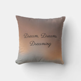 Träume, Träume, Dream Throw Kissen