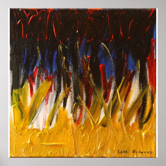 Träume und Realitäten - ein Gabriel McGarry Poster (Vorne)