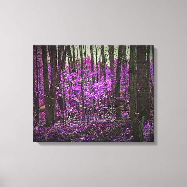 Träume verblasster Lavendel Leinwanddruck (Vorderseite)