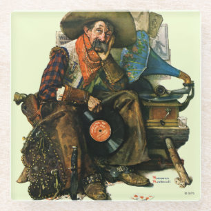 Träume vom langen Ago Glasuntersetzer