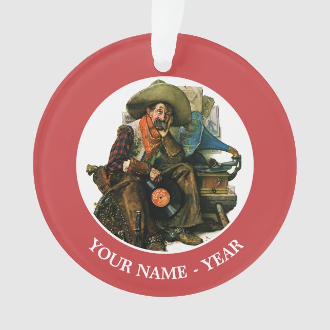 Träume vom langen Ago Ornament (Vorderseite)