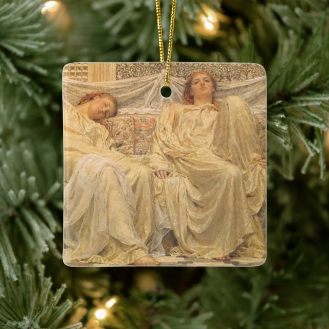 Träume von Albert Joseph Moore, Viktorianische Kun Keramikornament (Baum)