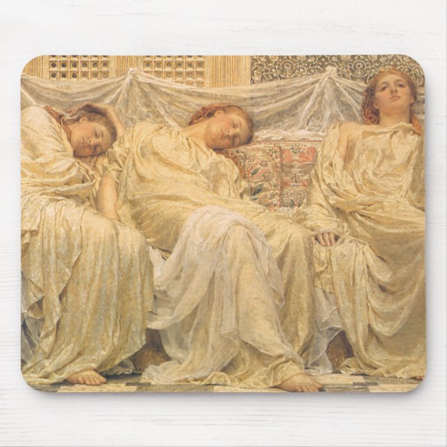 Träume von Albert Joseph Moore, Viktorianische Kun Mousepad (Vorne)