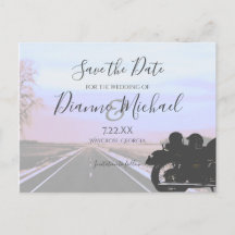 Träume von der Hochzeit von Motorrädern
