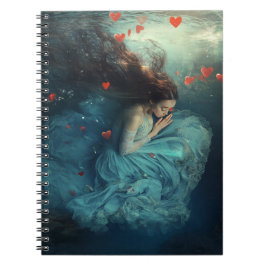 Träume von Liebe Spiral Notebook Notizblock